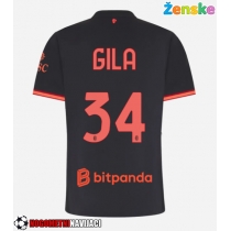Ženske Nogometnih dresov AC Milan Mario Gila #34 Tretji 2026-27 Kratki rokavi